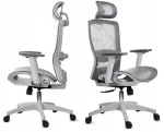Ergonoomiline hall kontoritool FXC011 reguleeritavate k&auml;etugede ja peatoega