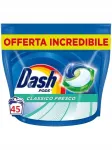 Pesukapslid DASH Pods Classico Fresco, 45 tk