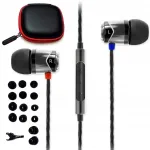 K&otilde;rvaklapid SoundMAGIC E10C mikrofoniga, mustad