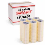 L&auml;bipaistev SMART kleepuv pakketeip, 48 mm x 100 jardi, 36 tk