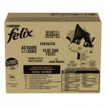 PURINA FELIX m&auml;rg kassitoit 120x85g FANTASTIC segu maitseid