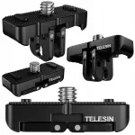 Kinnitusadapter Telesin S7-JBK-05 Insta360 X4 kaameratele, sobib GoPro s&uuml;steemile