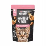 Kassikonservid Pan Mięsko kanaliha ja k&uuml;&uuml;likuga, 85 g