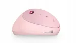 Juhtmevaba ergonoomiline vertikaalne naistehiir CONNECT IT FOR HEALTH LADIES, roosa