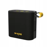 Kaasaskantav Bluetooth-k&otilde;lar W-KING D2, 6W, IPX7, FM, AUX, must