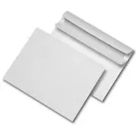 C6 SK &uuml;mbrikud ilma aknata, 114 x 162 mm, valged, 50 tk