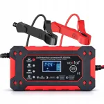 Automaatne 12V 6A aku laadija LCD-ekraaniga