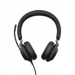 Jabra Evolve2 40 SE MS USB-C k&otilde;rvaklapid mikrofoniga, mustad, k&otilde;rvale