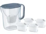 Veefilter BRITA Style Essential XL grafiithall, 4 kassettiga