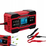Automaatne 12V/24V 10A akulaadija taastamisfunktsiooniga