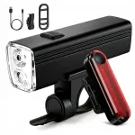 Jalgratta LED-tulekomplekt 1200 lm USB-C, laetav 4800mAh IP44