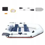 T&auml;ispuhutav pontoon Kormoran 260 AD, 2-kohaline, AIRDECK p&otilde;randad, tugev PVC