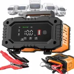 Aku laadija PROFI CHARGER 12V/24V, LCD, 10A/5A, mootorratastele ja autodele