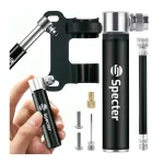 Jalgratta pump SPECTER, v&auml;ike, k&auml;sitsi, alumiinium, Presta/Schrader