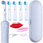 ORAL B elektriline hambahari 4 otsiku, kaasas&uuml;mbrise ja hambapasta dozirajaga