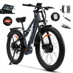 Elektriline jalgratas HedaTX TX29, 2 mootorit, 2000W, 48V, 19,2Ah, kuni 45 km/h, s&otilde;iduulatus kuni 60 km, 27,5" rummud