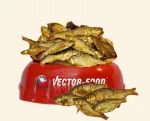 Kuivatatud sardellid VEKTOR, 50 g