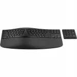 Juhtmevaba ergonoomiline klaviatuur HP 960, must, 37E755AA