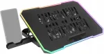 MNBC7 s&uuml;learvuti jahutustaldrik 16", 6 ventilaatorit, 10 RGB režiimi