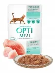 OPTIMEAL steriliseeritud kassidele m&otilde;eldud toit kalkuni- ja kanaga, 85 g