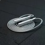 H&uuml;ppen&ouml;&ouml;r 8 mm terasest tuumaga, PVC, 3 m, kaaluga