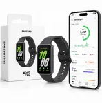 Nutik&auml;ev&otilde;ru SAMSUNG FIT3 must, AMOLED-ekraan, 100 spordirežiimi