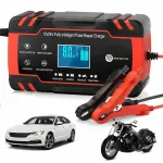 Automaatne aku laadija 12V/24V aku taastamisfunktsiooniga