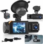 Pardakaamera 3 kaameraga 1080P WiFi tagasalvestuse ja Full HD-ga
