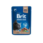 Brit Premium Sterilised kassitoit maksaga, 100 g