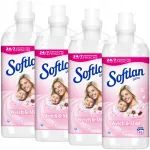 Vedelas kujus pesuvahend Softlan Weich&Mild Ultra White, 4 x 1 l, 180 pesukorda, Saksamaa