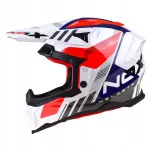 Krossikiiver NOX N634 Storm, valge/sinine/punane, suurus S