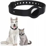 Loomade kaelarihm AirTag GPS-iga, reguleeritav, silikoonist, 43 cm