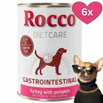 Rocco Gastro Intestinal koeratoit kalkuni ja k&otilde;rvitsaga, 6 x 400 g