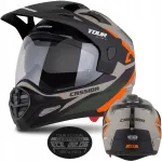 Mootorratturi kiiver Cassida Tour 2 Enduro, XS, 3in1