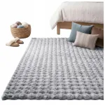 Vaip Carpet Rabbit Bubble 140x200 cm, sametine, j&auml;nese karusnaha imitatsioon