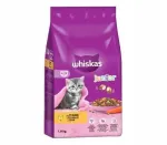 Kuiv kassitoit WHISKAS JUNIOR kanaga, 1,9 kg