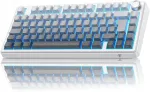 75% PBT mehaaniline klaviatuur, RGB, vahetatavad l&uuml;litid, QWERTZ ISO-DE