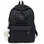 HELLO KITTY koolikott, must, karukesega, 40 cm, 12 l