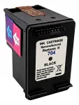 HP 704 XL tindikassett must, sobib 2010, 2500, K110a, 2060, 2020, 2000