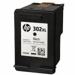 HP 302XL tindikassett must, ~430 lehek&uuml;lge, F6U68AE, originaal