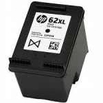 HP 62XL must tindikassett, ~600 lehte, C2P05AE, originaal