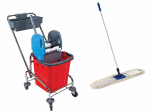 Puhastusk&auml;ru SET INTEGRAL 25 l koos 60 cm lapiga