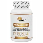 Vitamiin D3 2000 IU 100 kapslit Sowelo