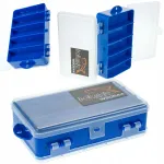 Hokkaido topeltpoolne kalastusaksessuaaride kast 14,5 x 8,5 x 4,5 cm
