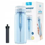 Wessper ActiveMax Tritan veepudel 0,68 l sinine + 1 filter