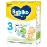 Bebiko Junior Nutriflor Expert 3 piim lastele alates 1. eluaastast, 600 g