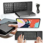 Juhtmevaba volditav klaviatuur B089T, Bluetooth, kaasaskantav