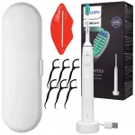 Elektriline hambahari PHILIPS SONICARE, valge, karbi ja tarvikutega