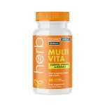 Toidulisand HERB Multi Vita 30 kapslit, vitamiinid ja mineraalid, luteiin, B12, D3