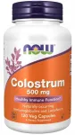 Toidulisand NOW Foods Colostrum 500 mg, 120 kapslit